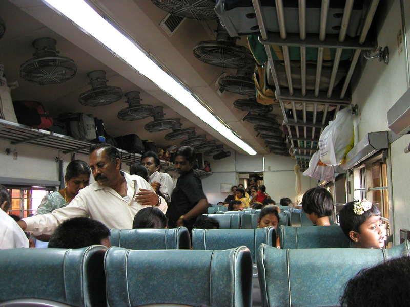 chair car in train india