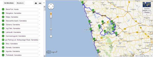 Nargund Map