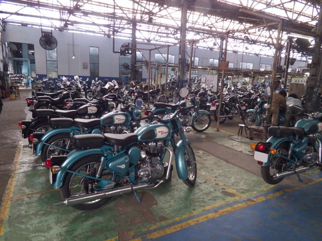 royal enfield manufacturing factory