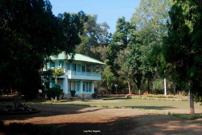 Log hut, Nagzira Tiger Reserve - India Travel Forum | IndiaMike.com