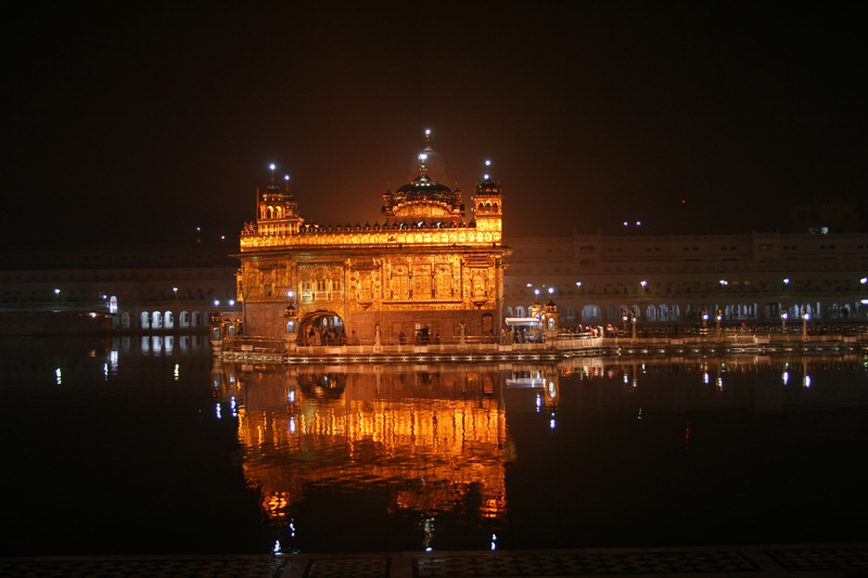 India Travel | Pictures: Golden temple night 0