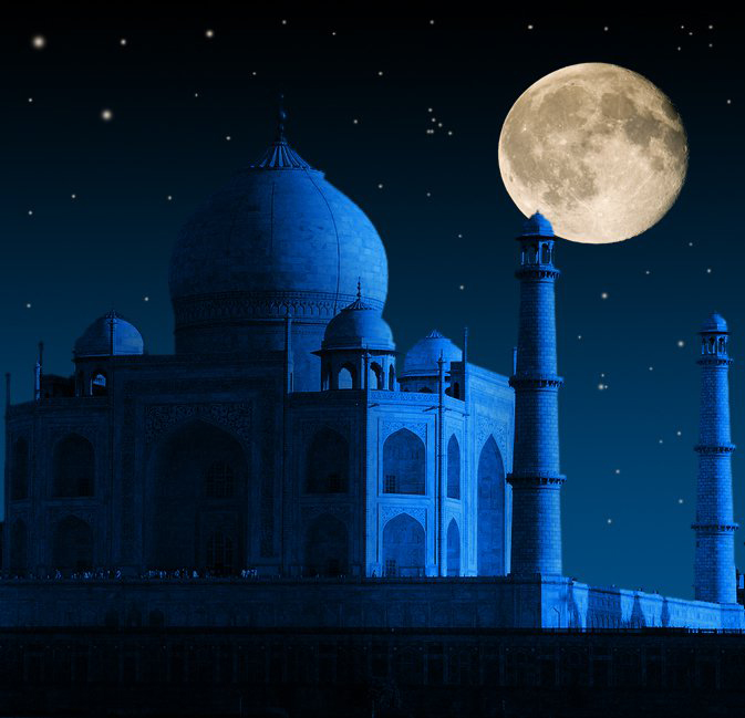 Photoshopped Taj by moonlight - India Travel Forum | IndiaMike.com