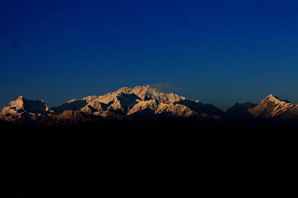 Sleeping Buddha range from Phalut - India Travel Forum | IndiaMike.com