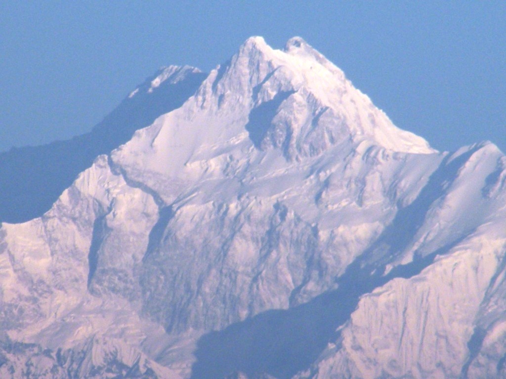 Kanchenjunga , the 3rd 8000, India